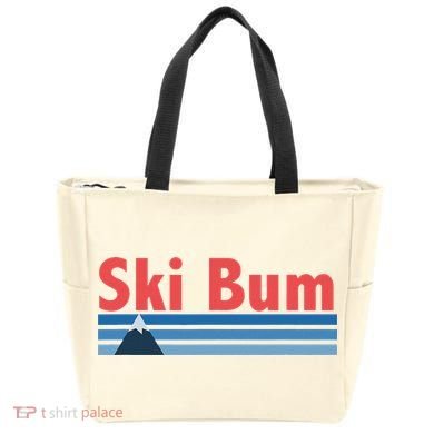 Ski Bum Retro Ski Bum Tote Bag