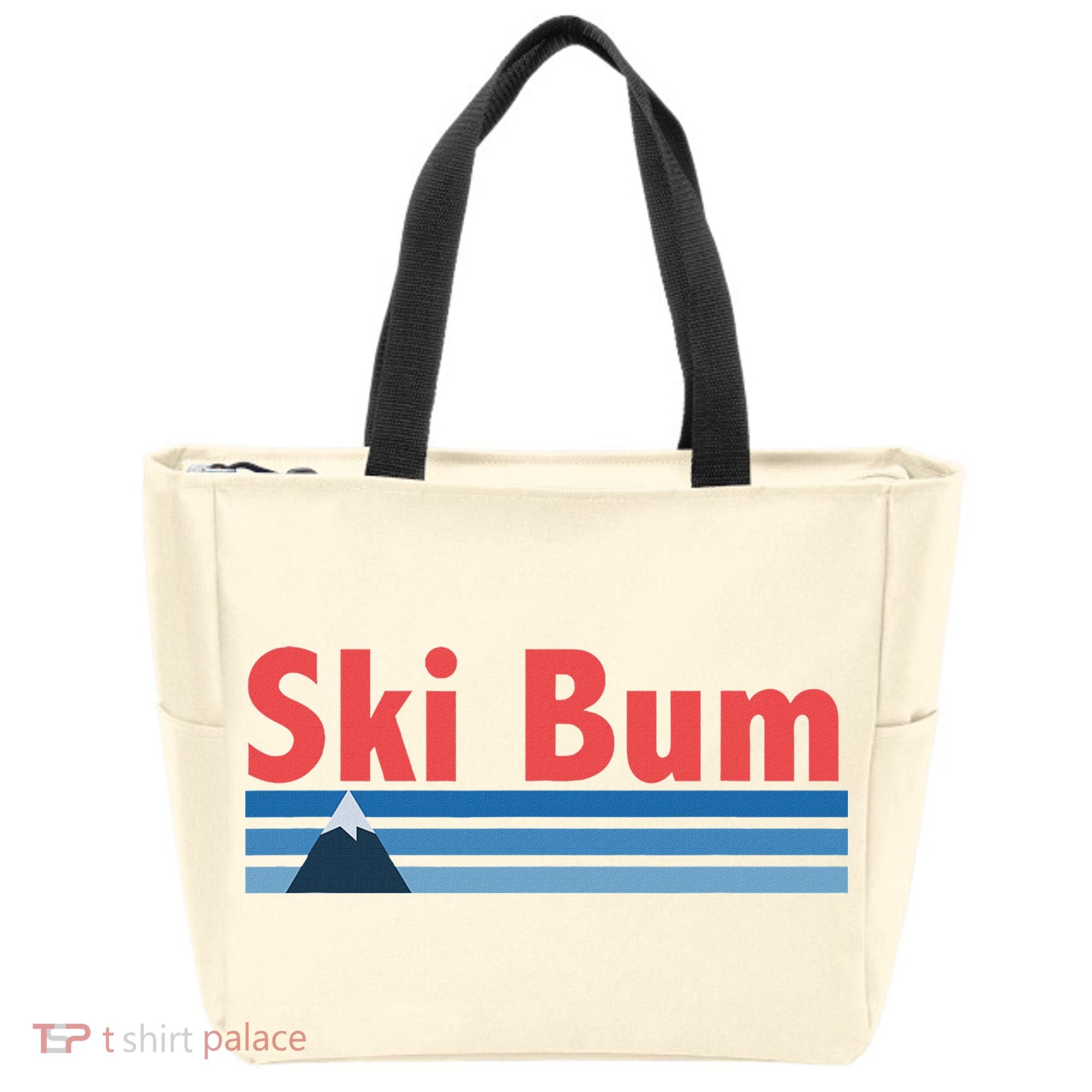 Ski Bum Retro Ski Bum Tote Bag