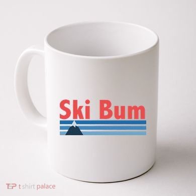 Ski Bum Retro Ski Bum Coffee Mug