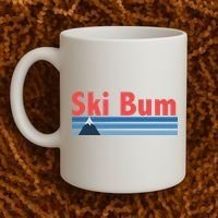 Ski Bum Retro Ski Bum Coffee Mug thumb 2