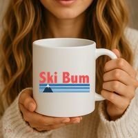 Ski Bum Retro Ski Bum Coffee Mug thumb 3