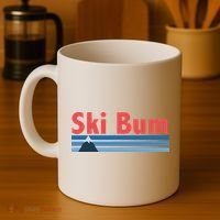 Ski Bum Retro Ski Bum Coffee Mug thumb 4