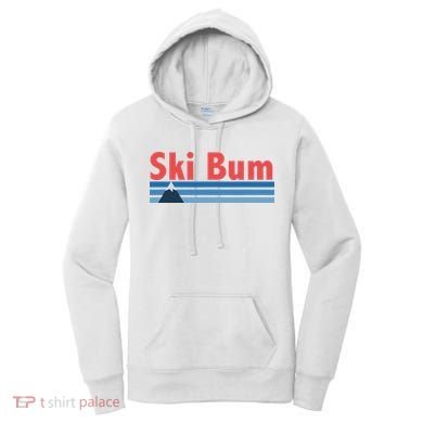 Ski Bum Retro Ski Bum Women's Hoodie