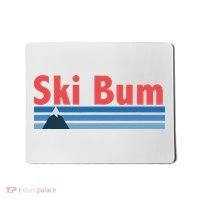 Ski Bum Retro Ski Bum Mousepad thumb 0