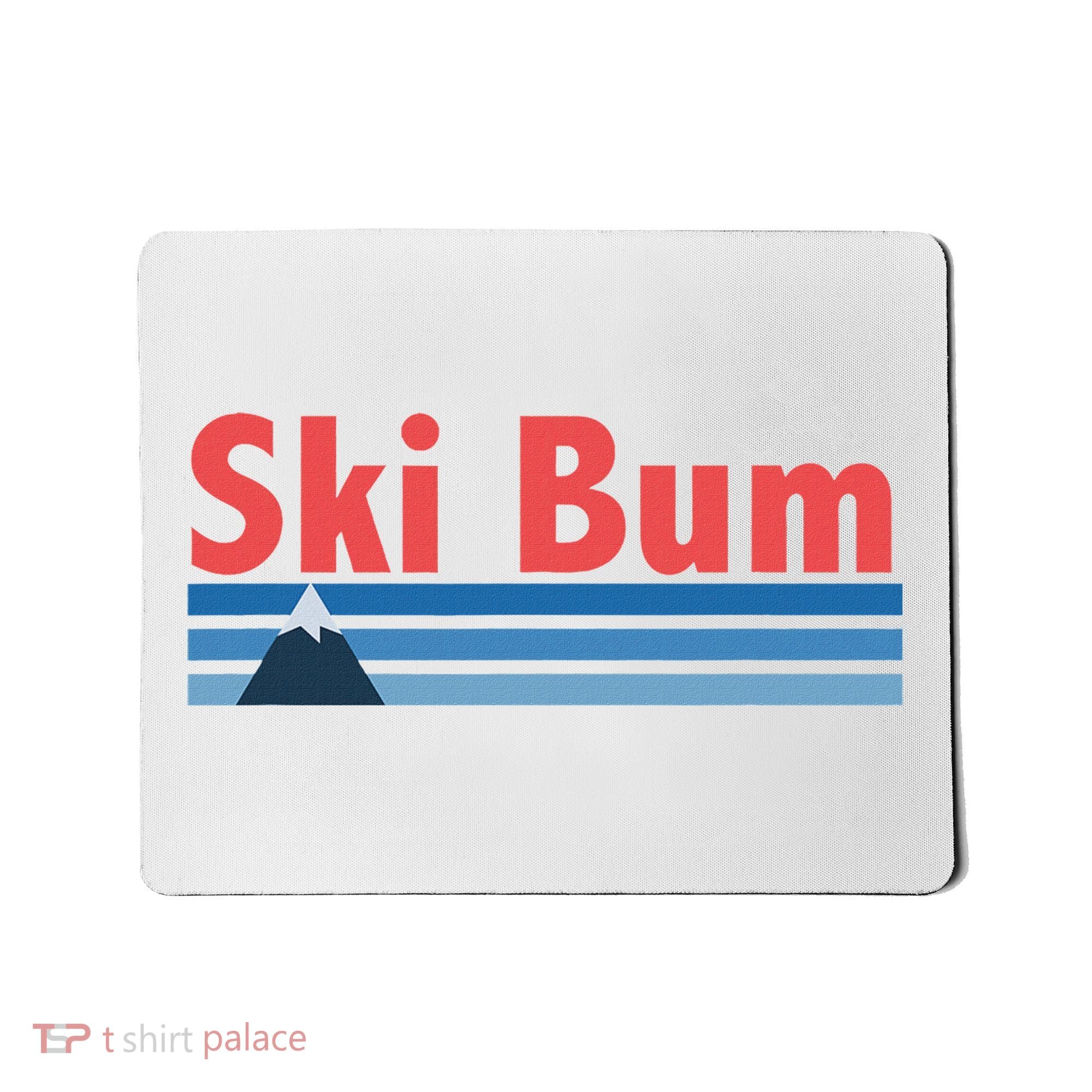 Ski Bum Retro Ski Bum Mousepad