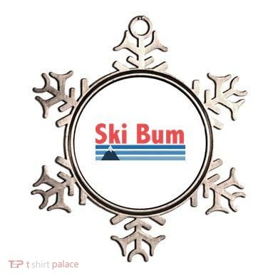 Ski Bum Retro Ski Bum Ornament