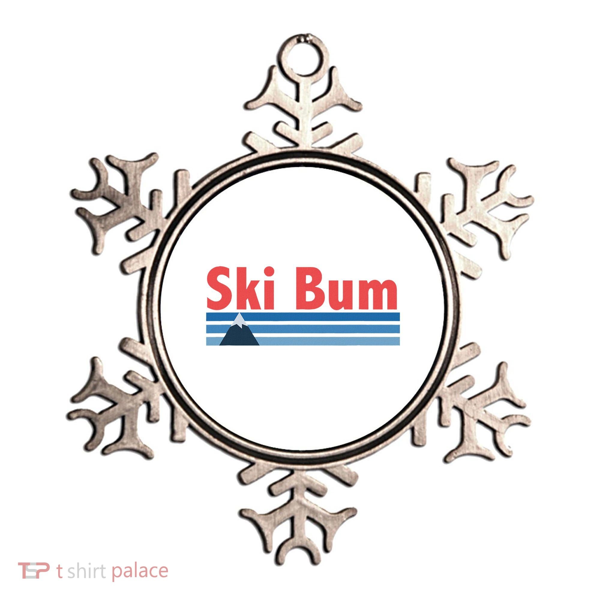 Ski Bum Retro Ski Bum Ornament