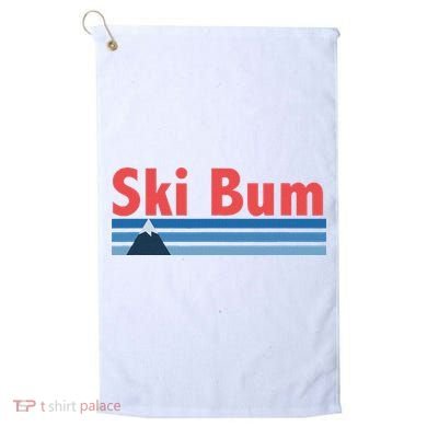 Ski Bum Retro Ski Bum Golf Towel