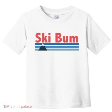 Ski Bum Retro Ski Bum Toddler T-Shirt