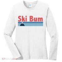 Ski Bum Retro Ski Bum Women's Long Sleeve Shirt thumb 0
