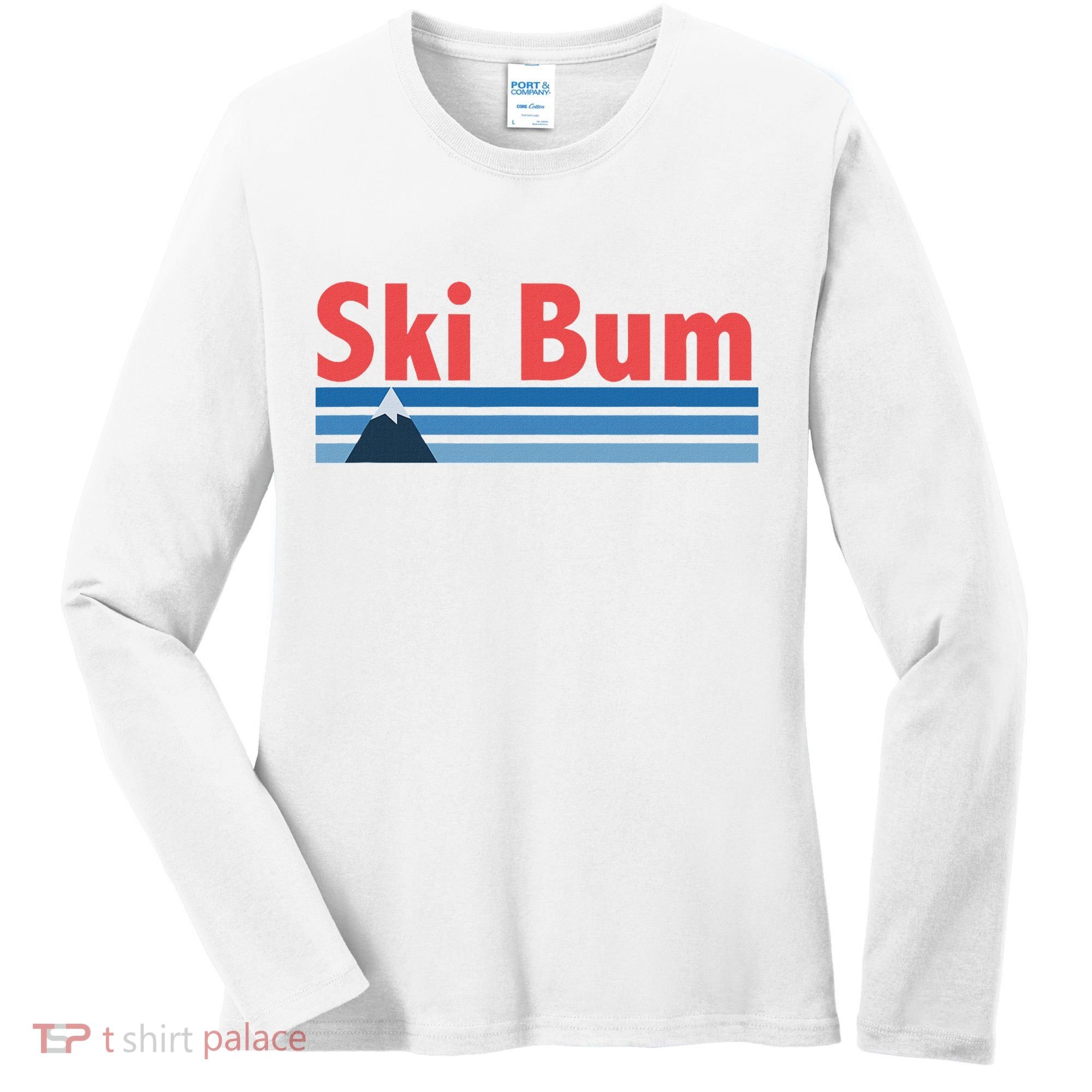 Ski Bum Retro Ski Bum Women's Long Sleeve Shirt