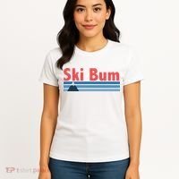 Ski Bum Retro Ski Bum Women's T-Shirt thumb 4