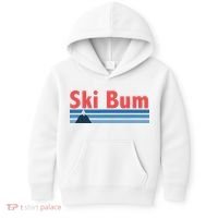 Ski Bum Retro Ski Bum Kids Hoodie thumb 0