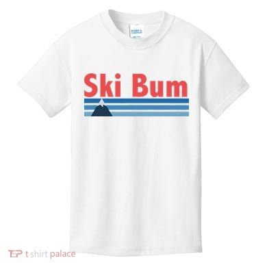 Ski Bum Retro Ski Bum Kids T-Shirt
