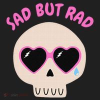 Sad But Rad Teens Kawaii Pastel Goth Cute Skull Tumbler thumb 3