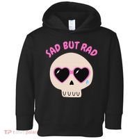 Sad But Rad Teens Kawaii Pastel Goth Cute Skull Toddler Hoodie thumb 0
