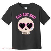 Sad But Rad Teens Kawaii Pastel Goth Cute Skull Toddler T-Shirt thumb 0