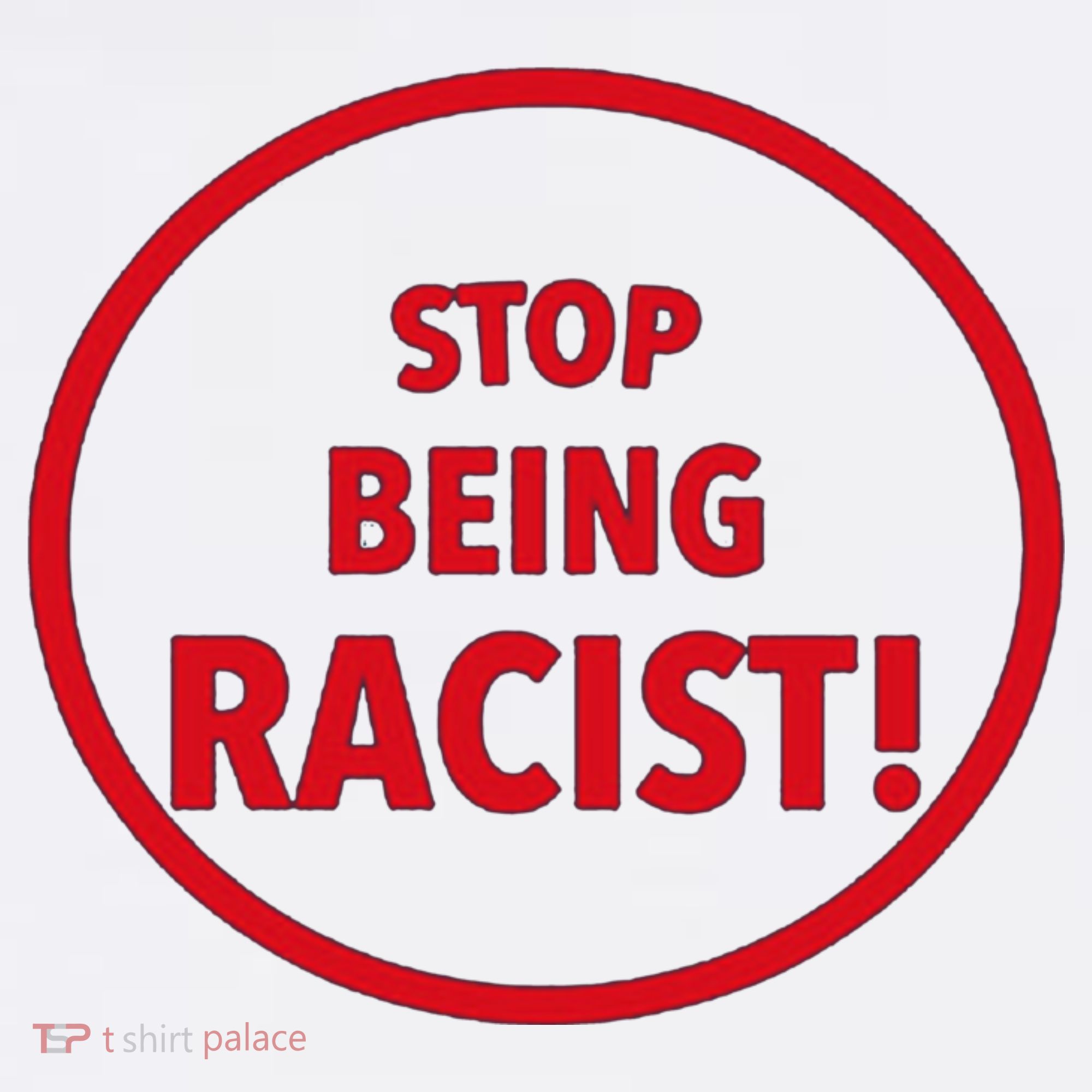 Stop Being Racist Doggie Tank