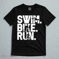 Swim Bike Run Triathlon Triathlete Athletics Gift T-Shirt thumb 5