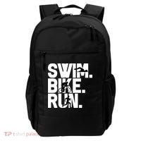 Swim Bike Run Triathlon Triathlete Athletics Gift Backpack thumb 0