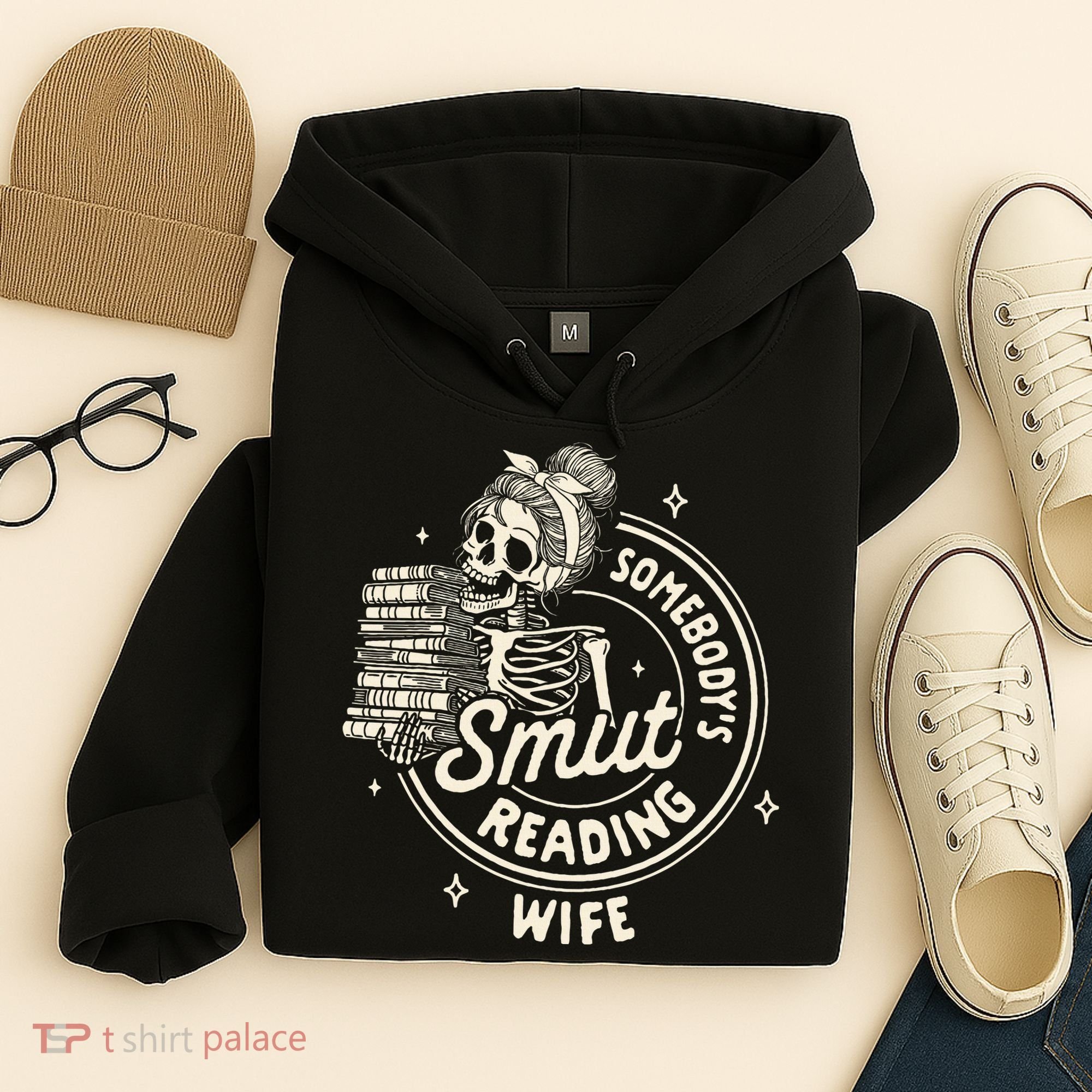 Smut Book Reader Spicy Romance SomebodyS Smut Reading Wife Hoodie