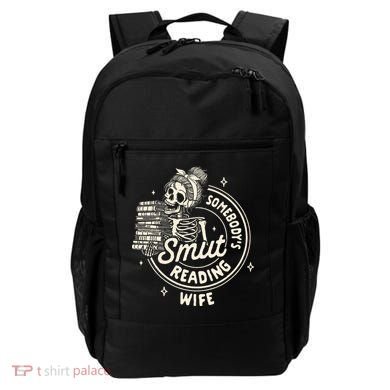 Smut Book Reader Spicy Romance SomebodyS Smut Reading Wife Backpack