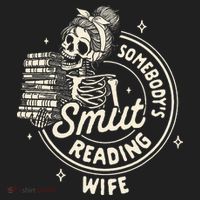 Smut Book Reader Spicy Romance SomebodyS Smut Reading Wife Beanie thumb 2