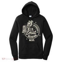 Smut Book Reader Spicy Romance SomebodyS Smut Reading Wife Women's Hoodie thumb 0