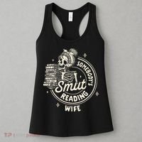 Smut Book Reader Spicy Romance SomebodyS Smut Reading Wife Women's Tank Top thumb 3