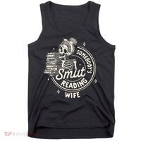 Smut Book Reader Spicy Romance SomebodyS Smut Reading Wife Tank Top thumb 0