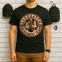Sasquatch Bigfoot Research Team Men Women Kids T-Shirt thumb 6
