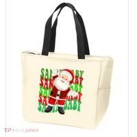 Santa Baby Retro Holiday Festive Cute Tote Bag thumb 3