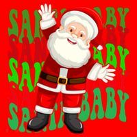 Santa Baby Retro Holiday Festive Cute Santa Hat thumb 1