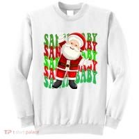Santa Baby Retro Holiday Festive Cute Sweatshirt thumb 0