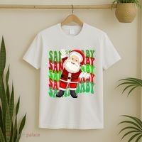Santa Baby Retro Holiday Festive Cute T-Shirt thumb 2