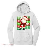 Santa Baby Retro Holiday Festive Cute Women's Hoodie thumb 0