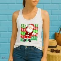 Santa Baby Retro Holiday Festive Cute Women's Tank Top thumb 2