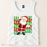 Santa Baby Retro Holiday Festive Cute Tank Top thumb 2