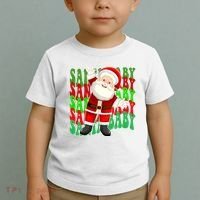 Santa Baby Retro Holiday Festive Cute Toddler T-Shirt thumb 2