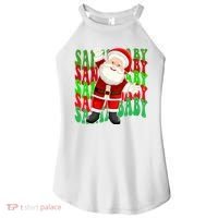 Santa Baby Retro Holiday Festive Cute Women's Perfect Tri Rocker Tank thumb 0