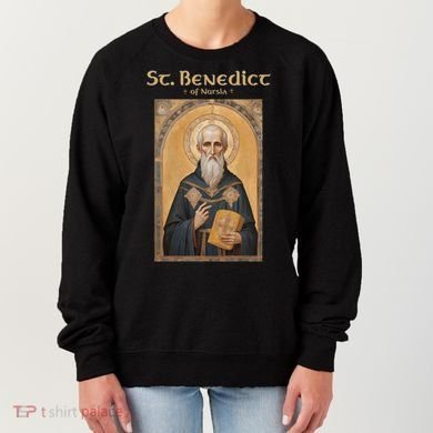 St Benedict Roman Catholic  Women's Sweatshirt