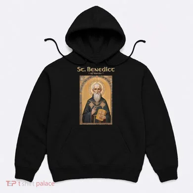 St Benedict Roman Catholic  Hoodie