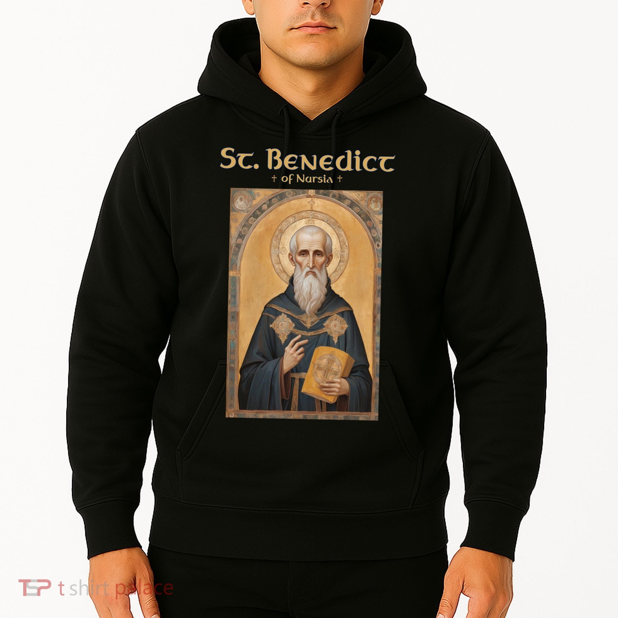 St Benedict Roman Catholic  Hoodie