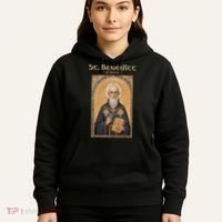 St Benedict Roman Catholic  Hoodie thumb 5