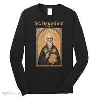 St Benedict Roman Catholic  Long Sleeve Shirt thumb 0
