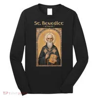 St Benedict Roman Catholic  Long Sleeve Shirt thumb 0