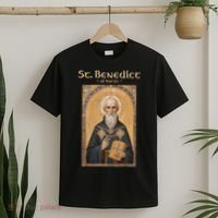 St Benedict Roman Catholic  T-Shirt thumb 2