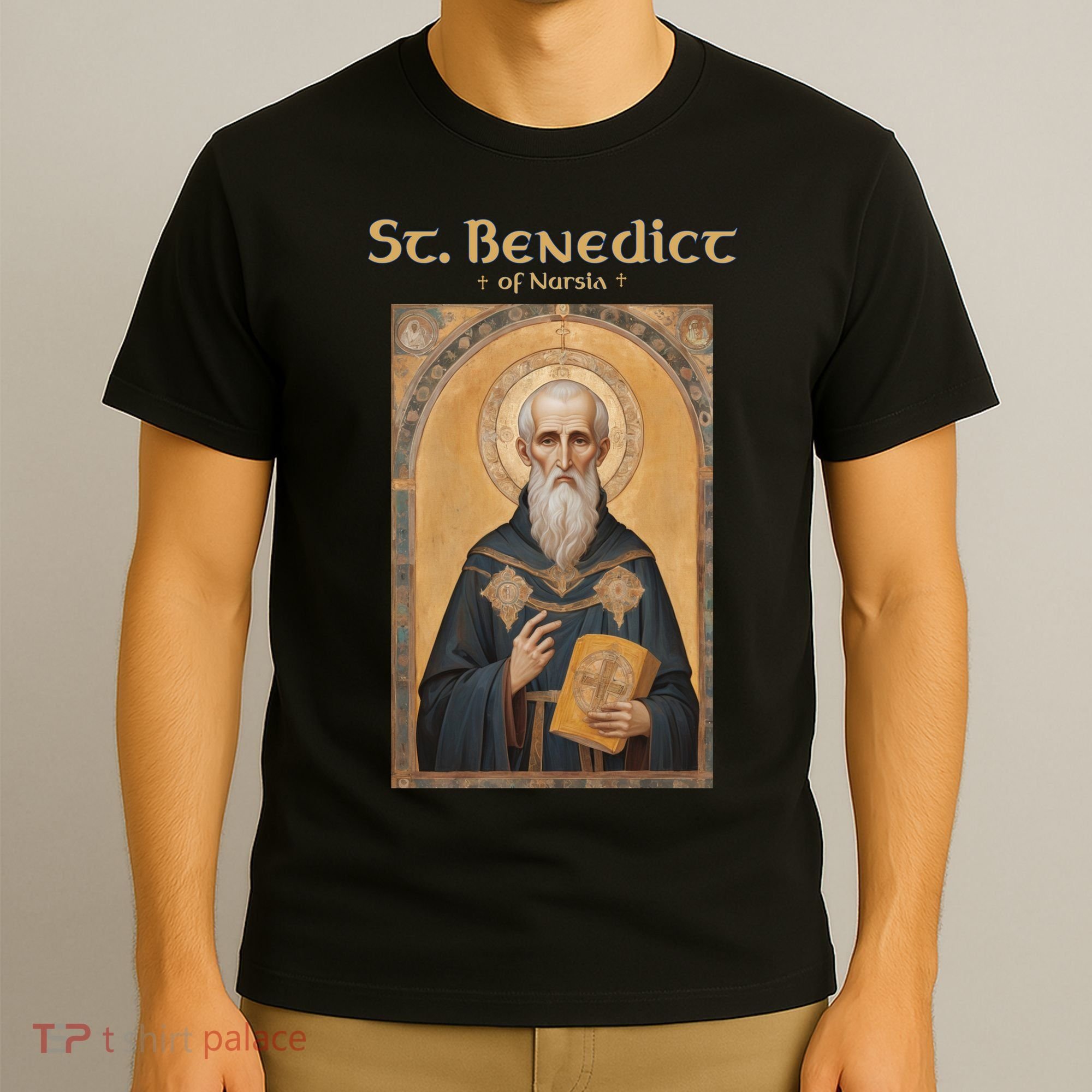 St Benedict Roman Catholic  T-Shirt