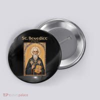 St Benedict Roman Catholic  Button thumb 0