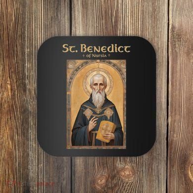 St Benedict Roman Catholic  Coaster